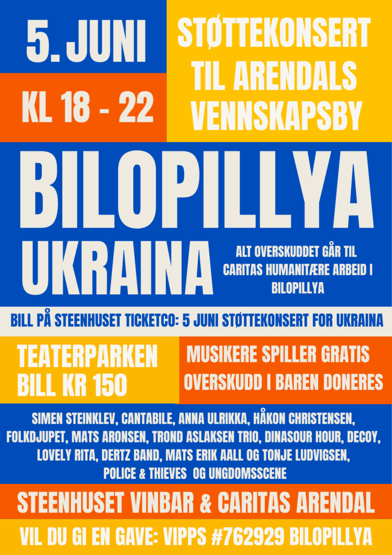 Støttekonser for vennskapsbyen Billopilya