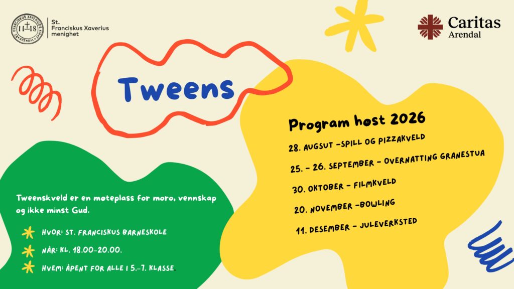 Tweens program høst 2026