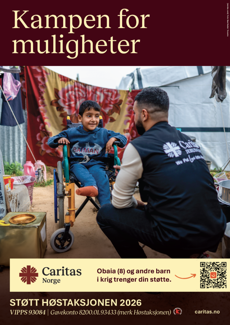 Caritas søndag plakat